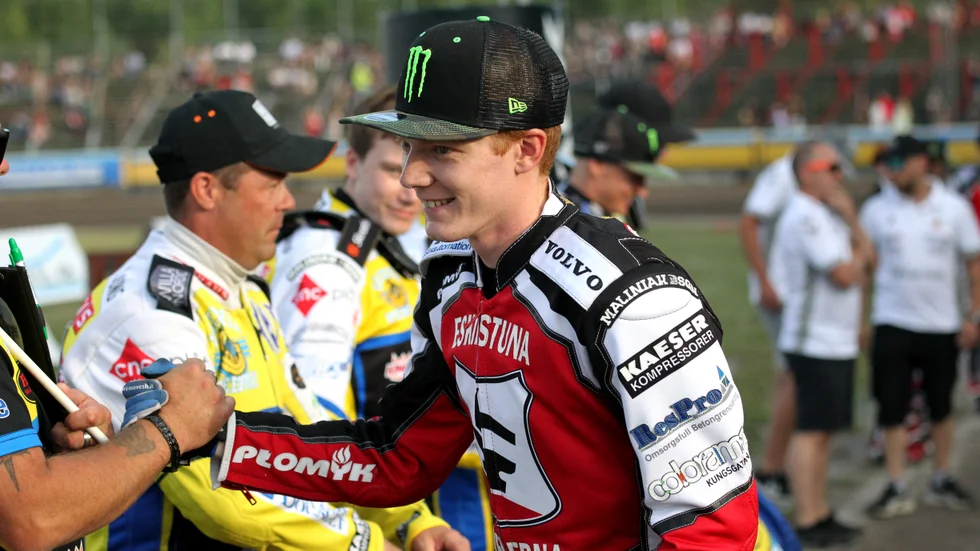 Smedernas brittiske GP-stjärna Daniel Bewley.