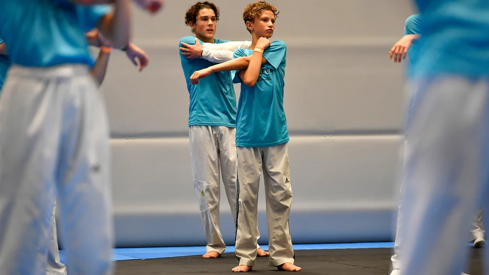 Lukas Hansen gick en bra match i kadett-VM – men det blev den enda det här mästerskapet.