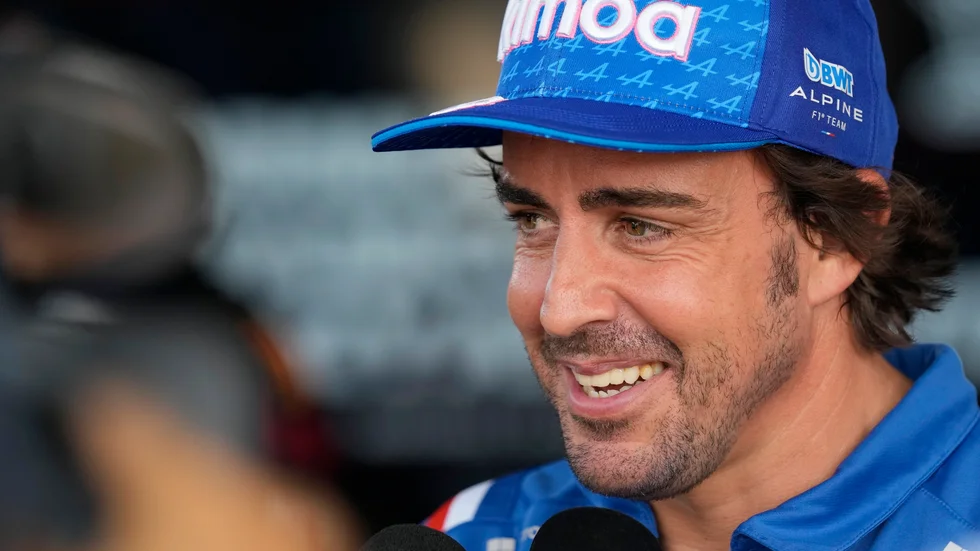 Veteranen Fernando Alonso byter till Aston Martin. Arkivbild.