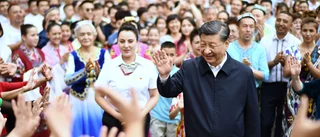 Kinas ledare: Xinjiang ett "nav"
