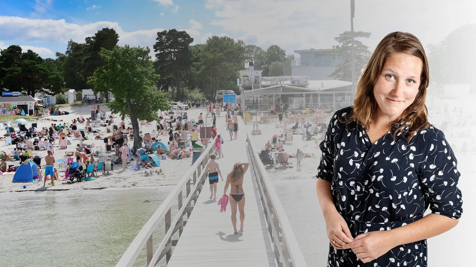 ”Kanske är jag den enda människan kvar i stan de här dagarna. The only living girl in Visby”, skriver Jenny Persson i sin krönika.