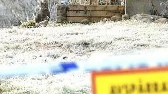 Huset i Vuollerim där det misstänkta mordet skedde.
