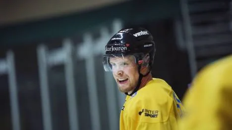 Nyförvärvet Janne Niinimaa har nu gjort sin första träning med Luleå Hockey.foto: maria ekman