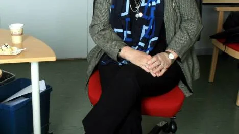 Margareta From har arbetat hos LKAB i 49 år. I går var det hennes sista arbetsdag.