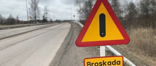 Trångt för bilister när bro ska repareras