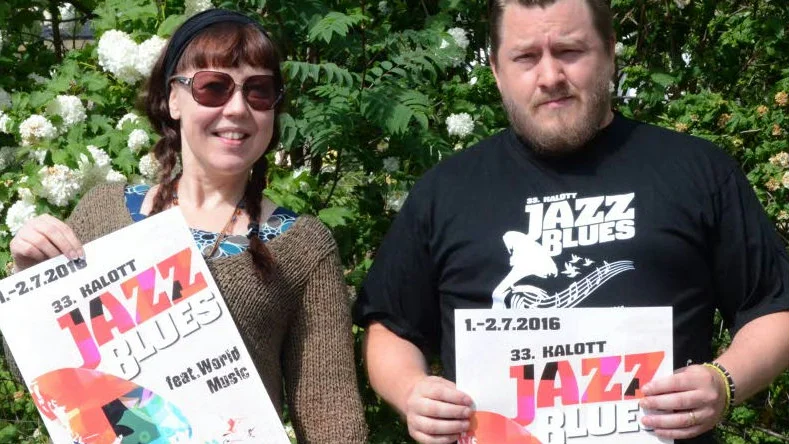 FÖRHOPPNING. Pia Marttinen och Stefan Taikkö tror på årets Kalottjazz och blues.