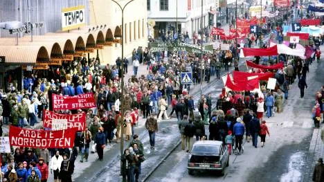 Många kände oro för Norrbotten i slutet av 1970-talet. 7-aprilrörelsens Norrbottensmarsch 1979 samlade 4 000 deltagare i centrala Luleå.