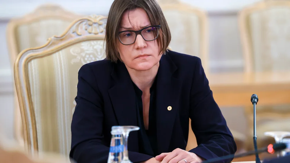 Mirjana Spoljaric, ordförande för Internationella rödakorskommittén. Arkivbild.