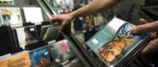 Försäljningen av cd-skivor ökar i Sverige