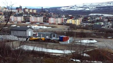 Nu finns det bara ett alternativ för placering av det framtida samiska parlamentet. Sametigent förväntas komma in med en begäran om den detaljplan för den här platsen vid Luossavaaras fot.                                                                                                             foto: hans sternlund