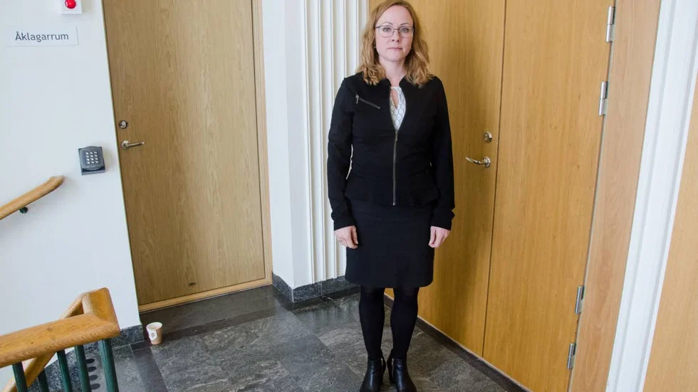 Åklagare. Lindha Strömberg vill att mannen döms till fyra och ett halvt års fängelse.