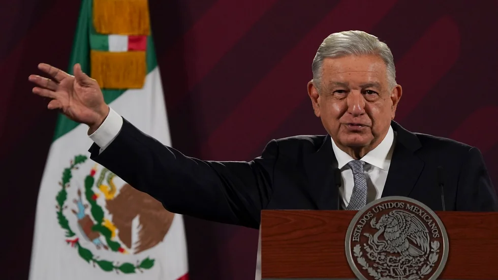 Mexikos president Andrés Manuel López Obrador är den som har tagit initiativ till det latinamerikanska samarbetet för att bekämpa inflationen. Arkivbild.