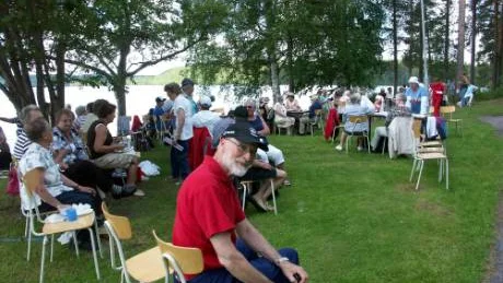 SKPF i Luleå och Boden träffades på torsdagen i Sörbyparken. FOTO: Lena Tegström
