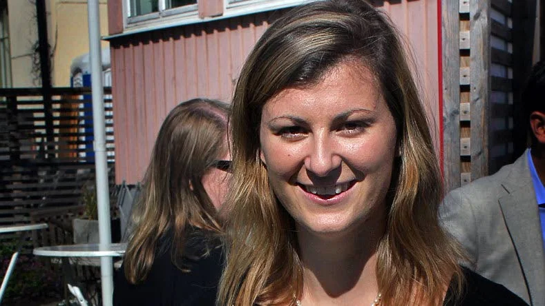 Sara Magnusson på Experimentfabriken.