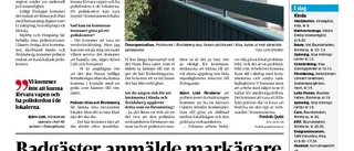 Olagligt trädäck måste bort