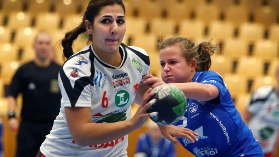 Bra. Nathalie Barhanko gjorde en ny toppmatch.