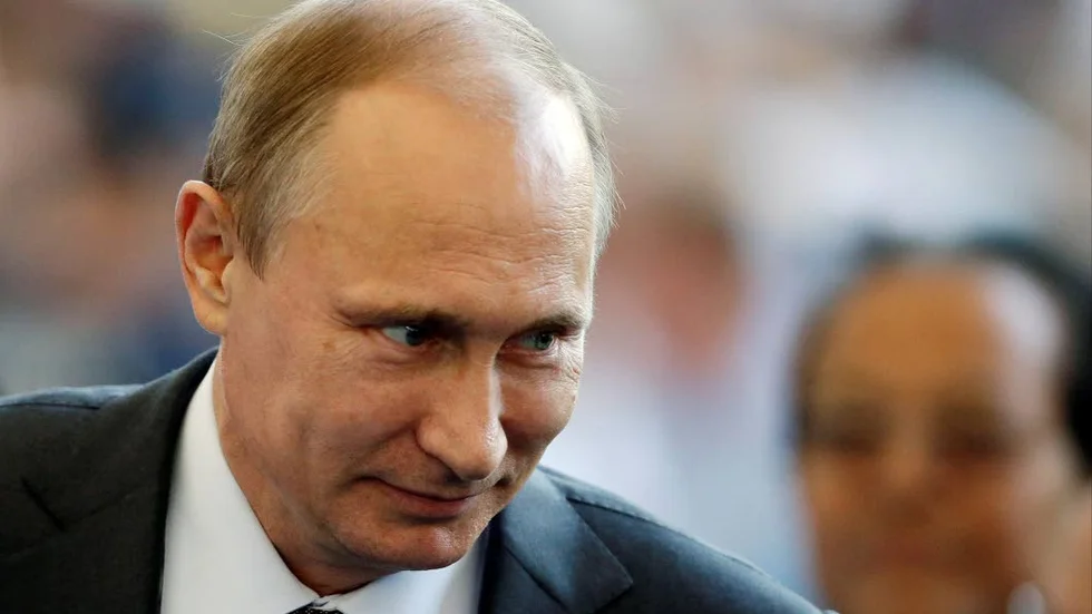 Putin. Blickar mot Östersjön.