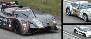 Femton bilar stoppade i Gumball 3 000