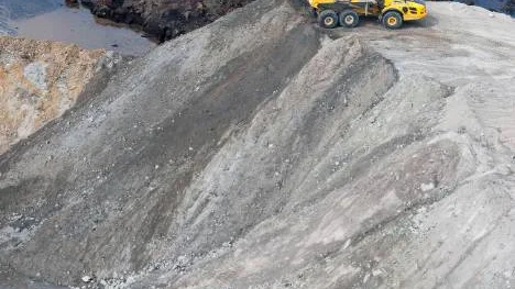 Northland resources aktie har tagit stryk av att järnmalmpriset rasat på världsmarknaden. Men oavsett utvecklingen så börjar malmen från Pajala att skeppas ut i början av nästa år.FOTO: magnus pehrsson