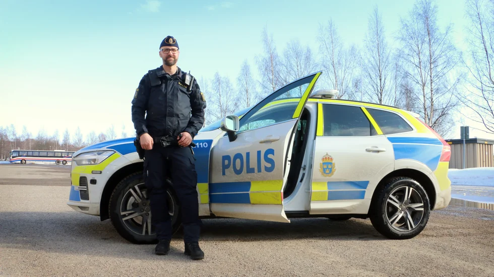 Tommy Nordsvahn gillar att åka radiobil och ser fram emot att få jobba med ingripande verksamhet.