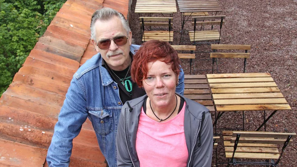 Historiker. Lotta Vikström och Torbjörn Gustavsson.