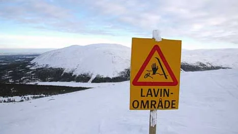 Från och med 10 februari finns lavinprognoser på nätet.