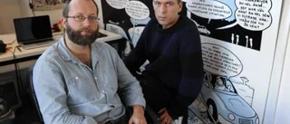 Ängsliga hipsters med brett tilltal