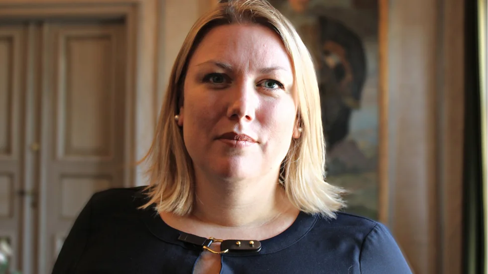 Marie Nicholson (M) berättar att mannens själv har valt att själv stryka sig för listan.