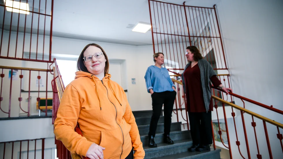 "Jag har aldrig förstått mig på matematik förut. Nu har jag hjälp av en specialpedagog och har fått godkänt på alla prov", säger Heidi 