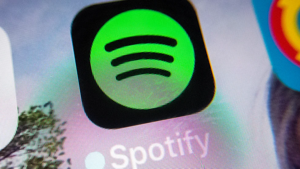 Spotify hade tekniska problem under tisdagen. Arkivbild