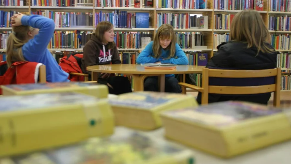 Byggnadsarbeten stänger biblioteket i Möbeln i Tierp.  Fram till september i år kommer verksamheten att hålla till på andra platser i kommunen.