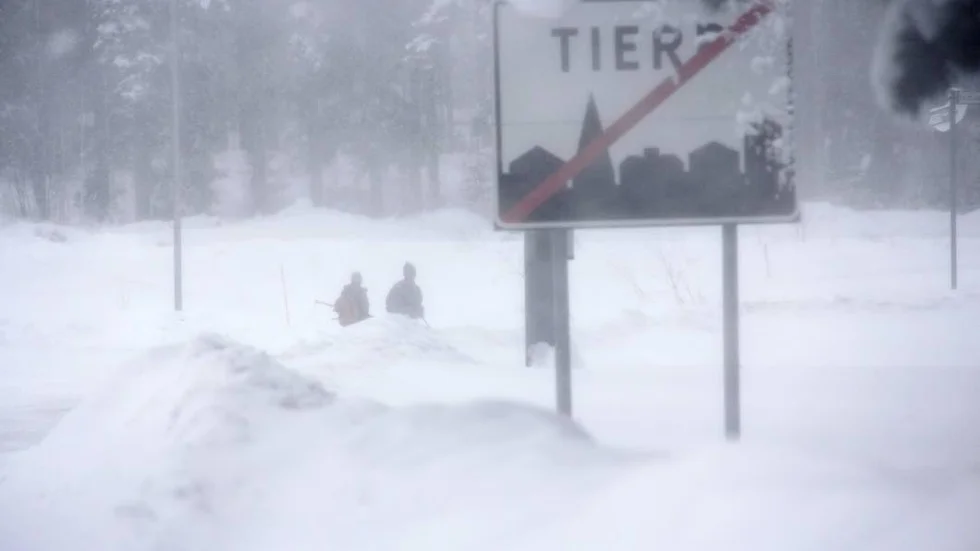 SMHI har utfärdat en klass 1-varning för fredagens snöfall.