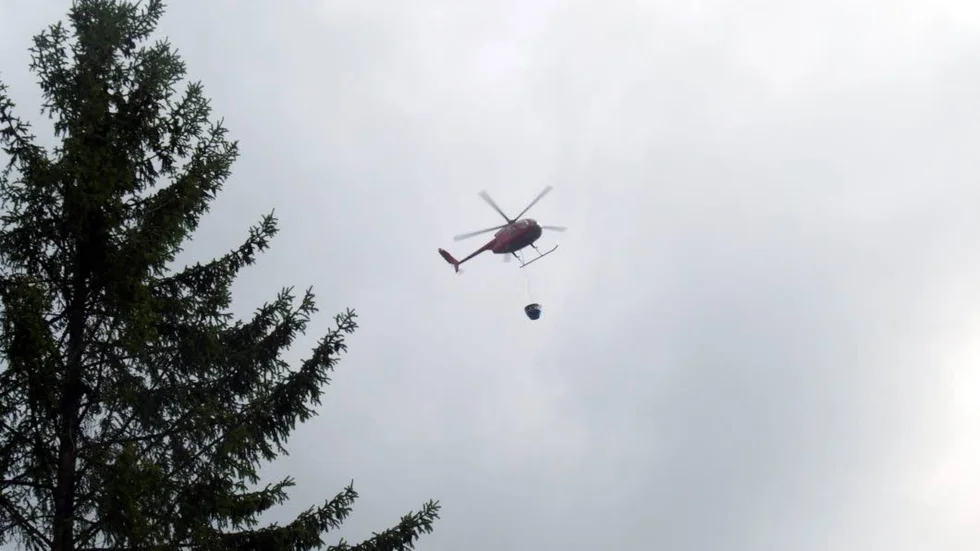 Arkivbild, helikopter.