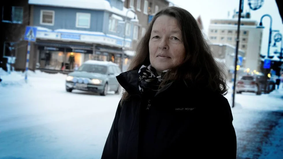 Kvar i Malmberget. Katarina Wilén är kvar i Malmberget med sin fotvårdsklinik, men inte länge till.