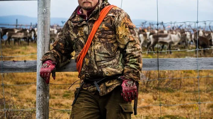 Lars-Ànte Kuhmunen är ordförande i Gabna sameby.