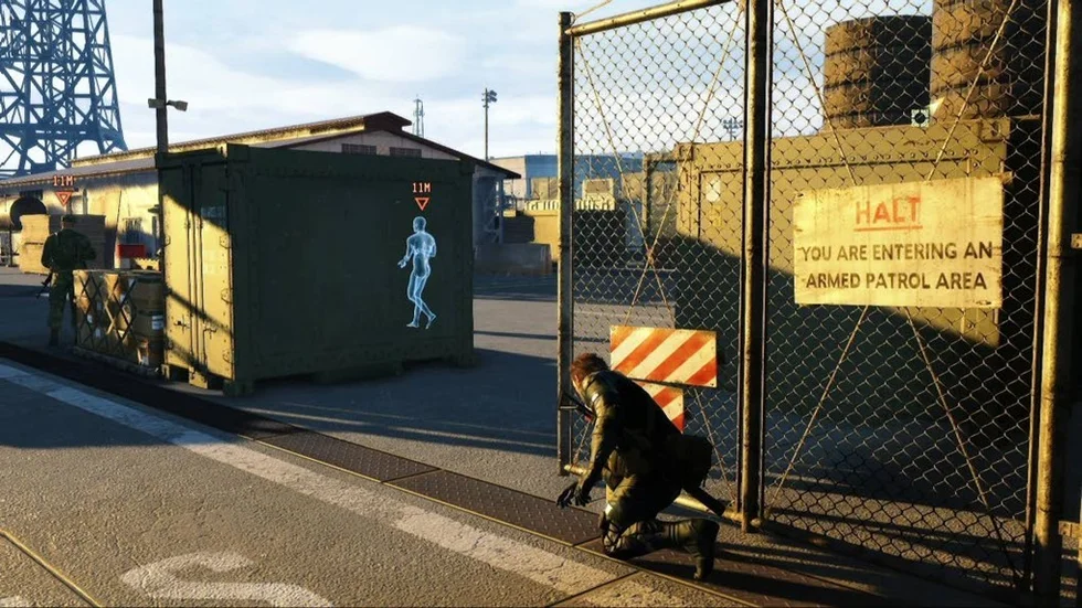 Ground Zeroes utspelar sig på en militärbas.