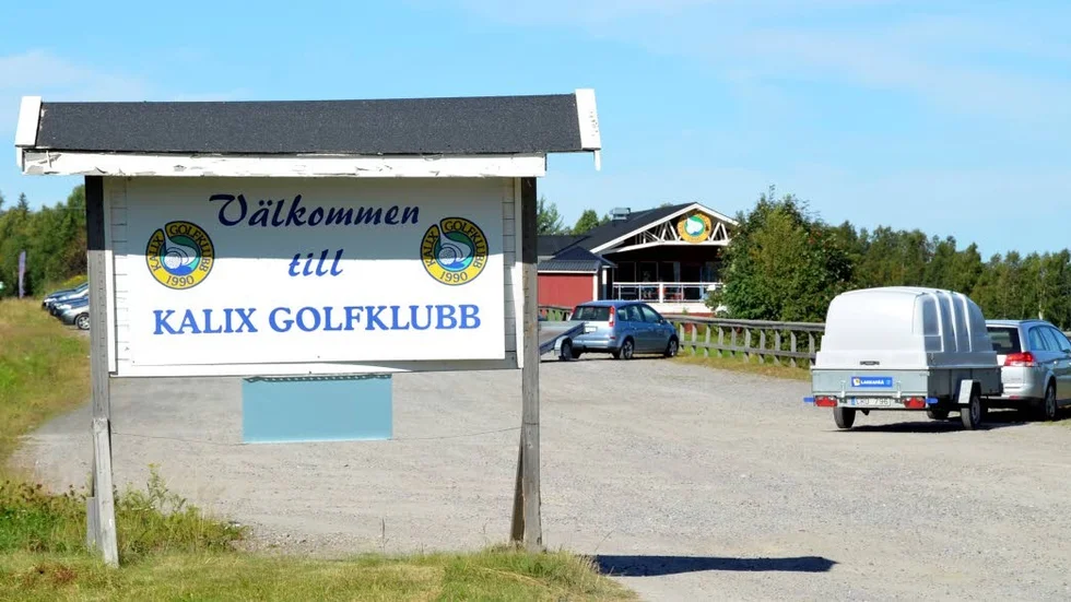 Golfbanan - snart i gång igen.