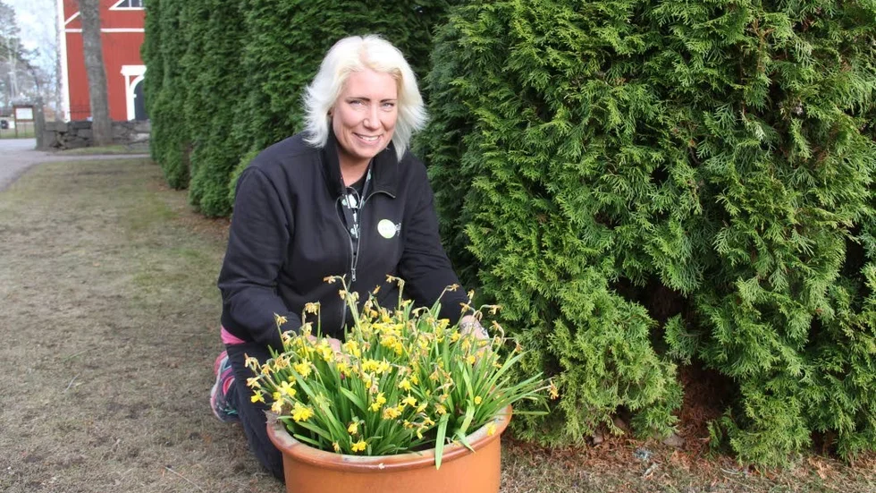 Linda Hellström har fått uppdraget att försköna Skutskär.
