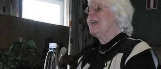Gunilla Lindberg förgyllde SPF-möte