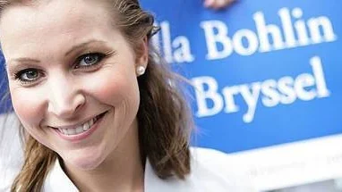 Ella Bohlin, (KD), är en av kandidaterna till EU-parlamentsvalet i juni.