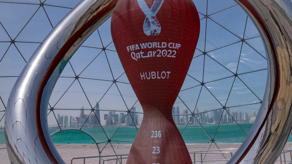 VM i Qatar avgörs mellan 21 november och 18 december i år. Arkivbild.
