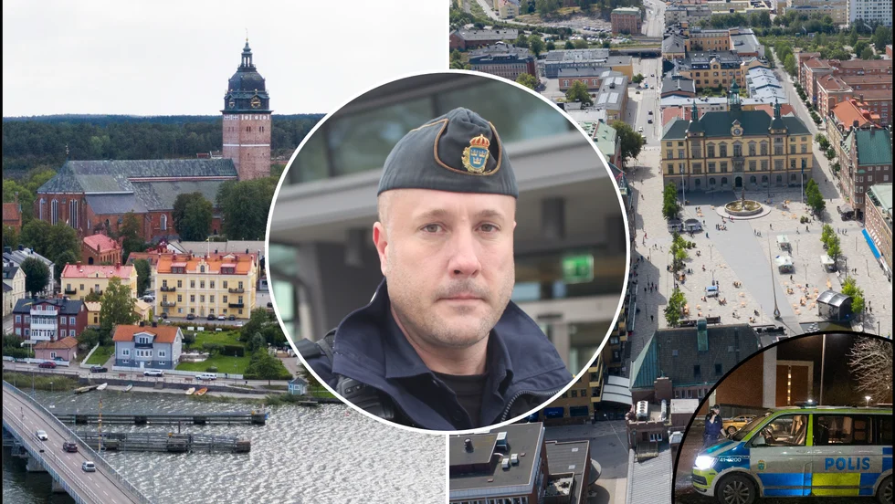 "Det som händer i Eskilstuna går inte att hitta något samband med i Strängnäs. Det är två olika kommuner med helt olika problembilder", säger kommunpolis Peter Sigurd efter den senaste tidens skjutningar i Eskilstuna. 