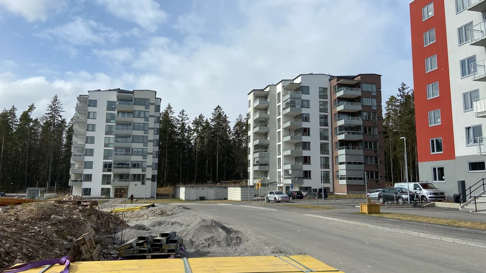 Eskilstuna Kommunfastigheters nybyggda lägenheter i Odlaren.