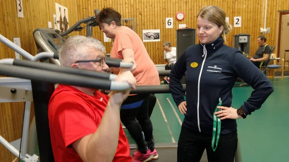 Manöver. Caroline Hillman tror att lumpen var viktig för unga män. Där fick de en naturlig ingång till träning.