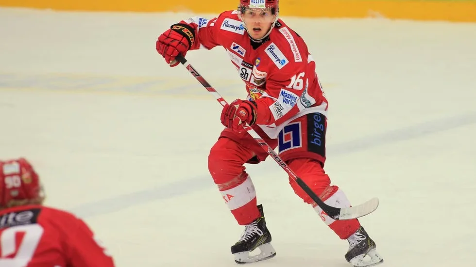 Matchvinnare. Almtunabacken Linus Rotbakken sköt det avgörande målet.