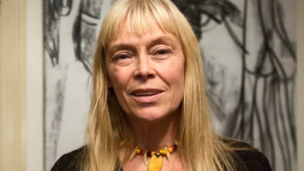 Konstnär. Sanne Sihm ställer ut på 203 Art Gallery.