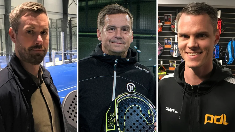 Padel i Motala-Vadstena. Joel Moberg på WAP, Jens Larsson på Tenaci och Erik Moberg på Pdl Motala berättar om idéerna som ska hålla uppe spelsuget i bygden. Intresset har gått ned, men är fortsatt starkt.