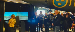 Gripen i stundens allvar på F11 Museum