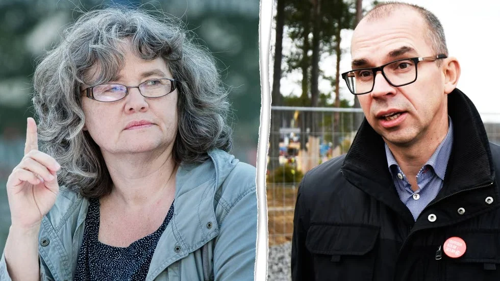 Ordkriget. Annika Eriksson, Miljöpartiet, välkomnar flygskatten medan Niklas Nordström, Socialdemokraterna, är mycket kritisk.