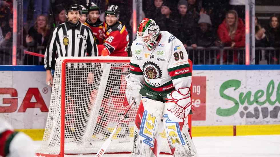 Jonas Berglund gjorde Luleås sista mål mot Frölunda.